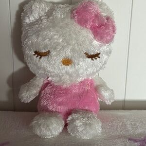 Sleeping hello kitty plushy